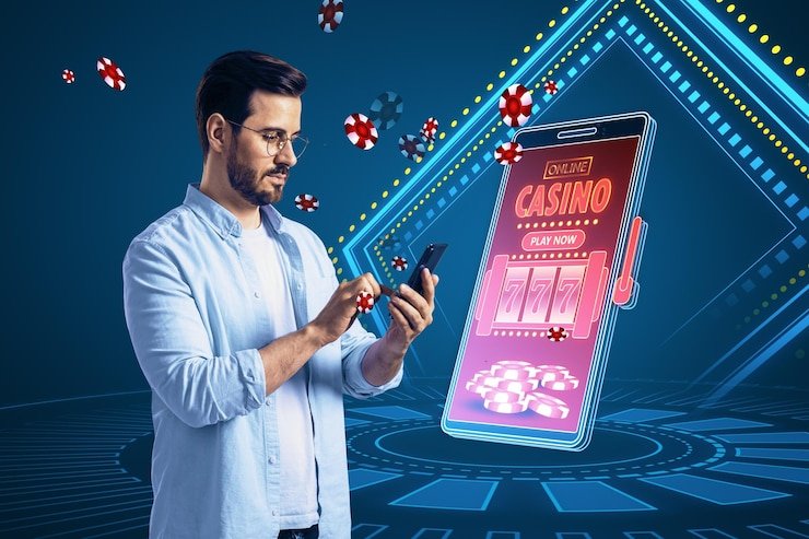 Multi-camera studio setup at abutogel slot showing dealer area and numbered ball machine