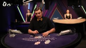 Three Card Poker table at abutogel slot live studio
